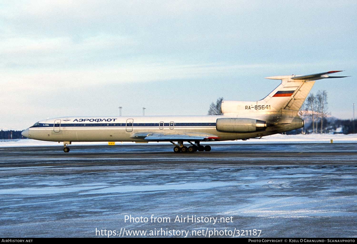 Aircraft Photo of RA-85641 | Tupolev Tu-154M | Aeroflot | AirHistory.net #321187