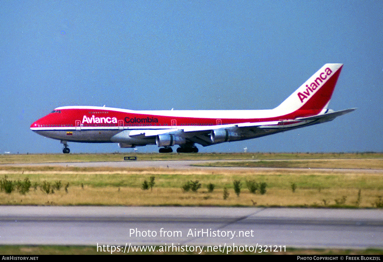 Aircraft Photo of HK-2980X | Boeing 747-259BM | Avianca | AirHistory.net #321211