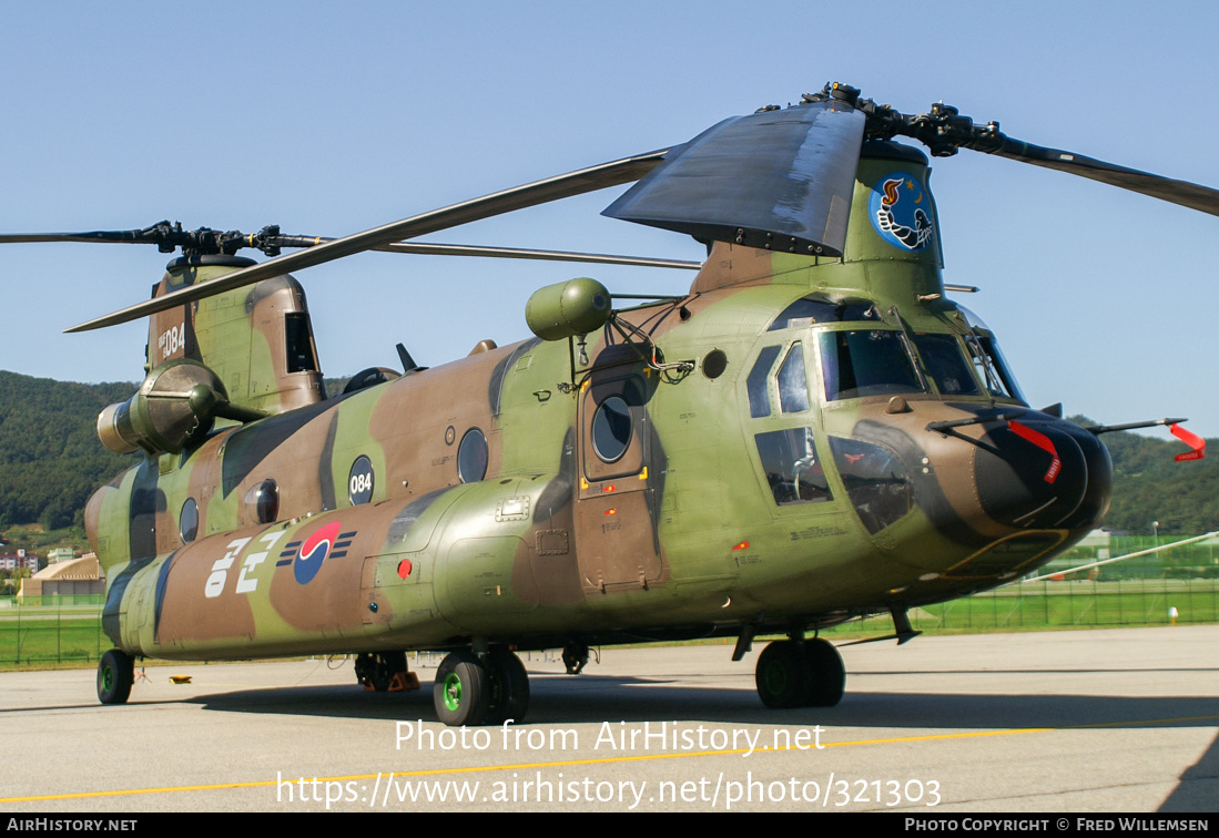 Aircraft Photo of 19-084 | Boeing HH-47D Chinook (414) | South Korea - Air Force | AirHistory.net #321303