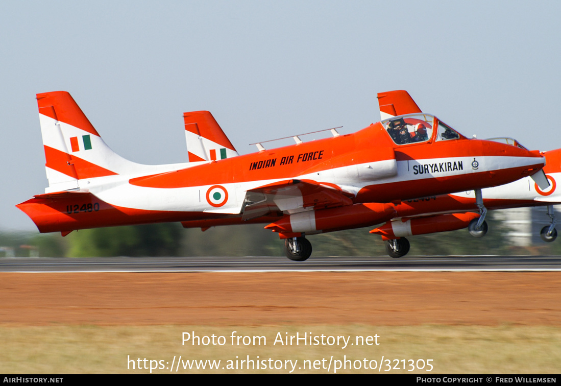 Aircraft Photo of U2480 | Hindustan HJT-16 Kiran II | India - Air Force | AirHistory.net #321305