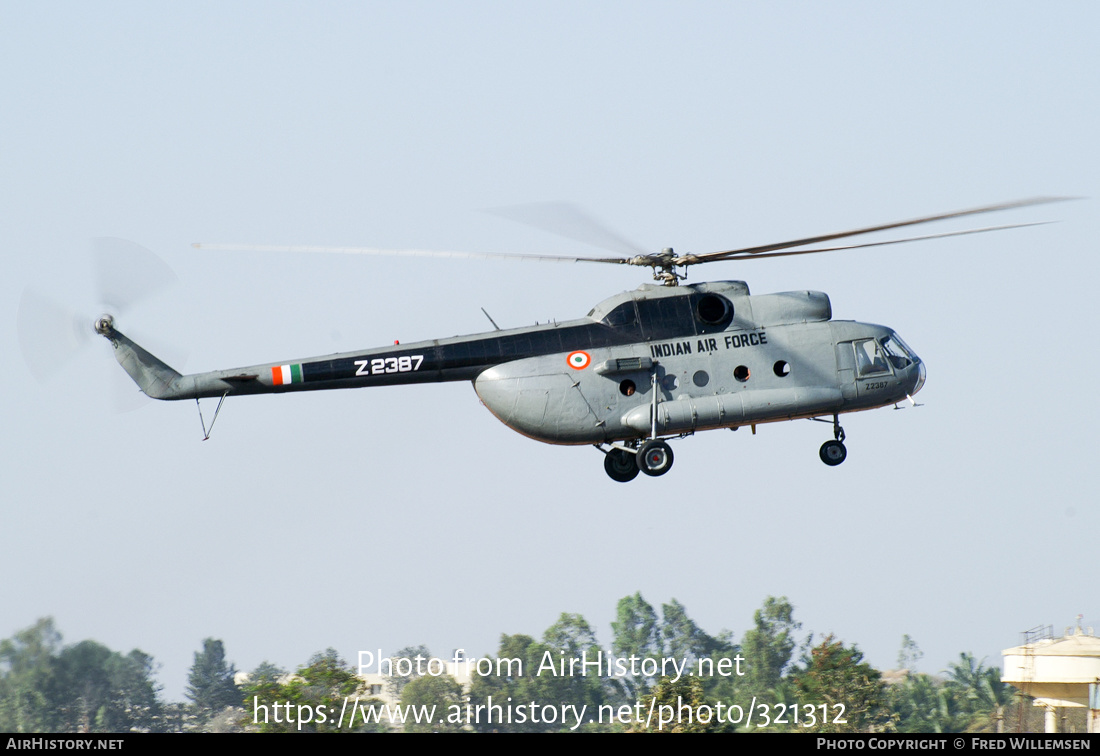 Aircraft Photo of Z2387 | Mil Mi-8T | India - Air Force | AirHistory.net #321312