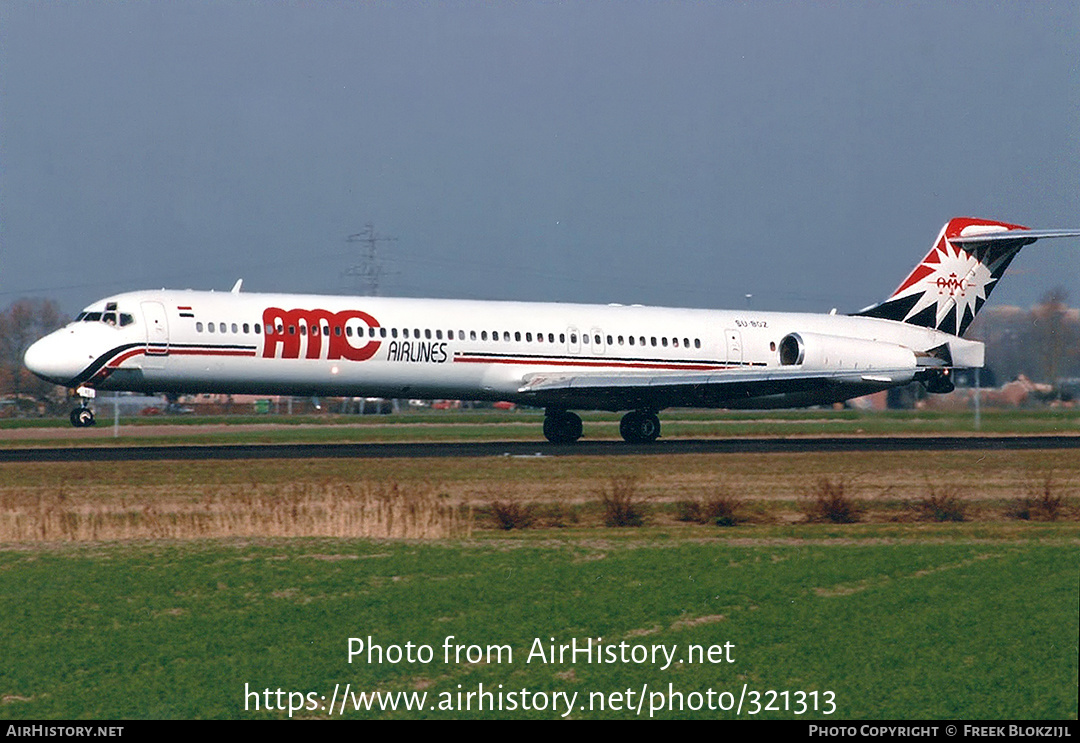 Aircraft Photo of SU-BOZ | McDonnell Douglas MD-83 (DC-9-83) | AMC Airlines | AirHistory.net #321313