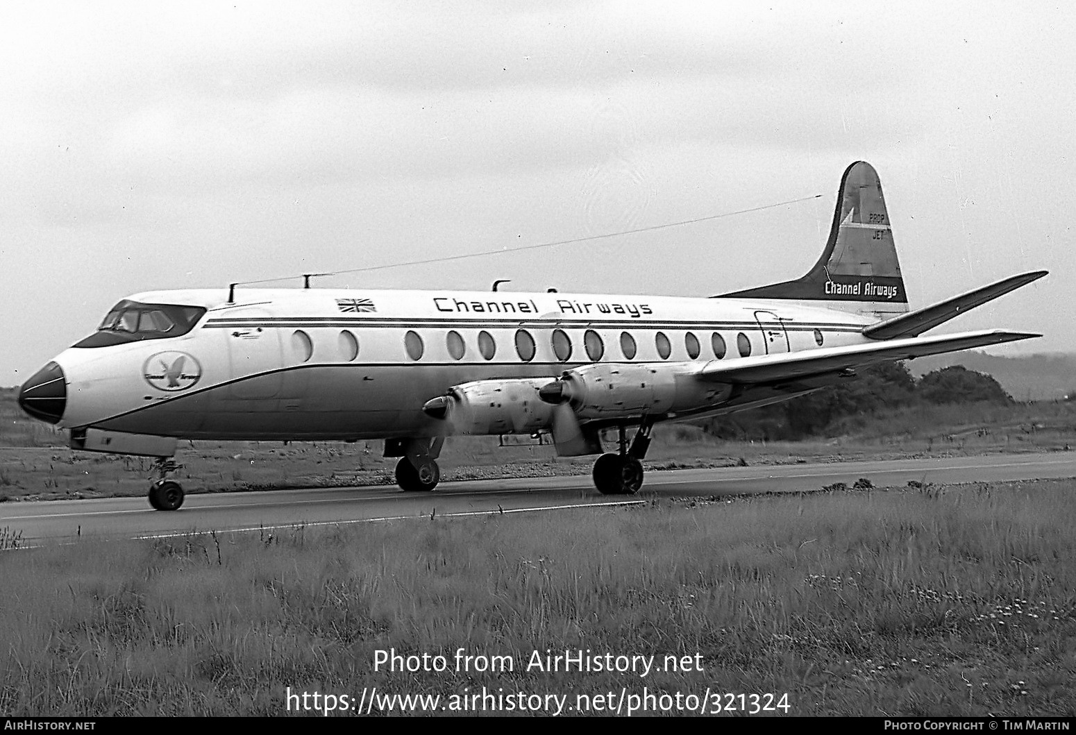 Aircraft Photo of G-AVIW | Vickers 812 Viscount | Channel Airways | AirHistory.net #321324