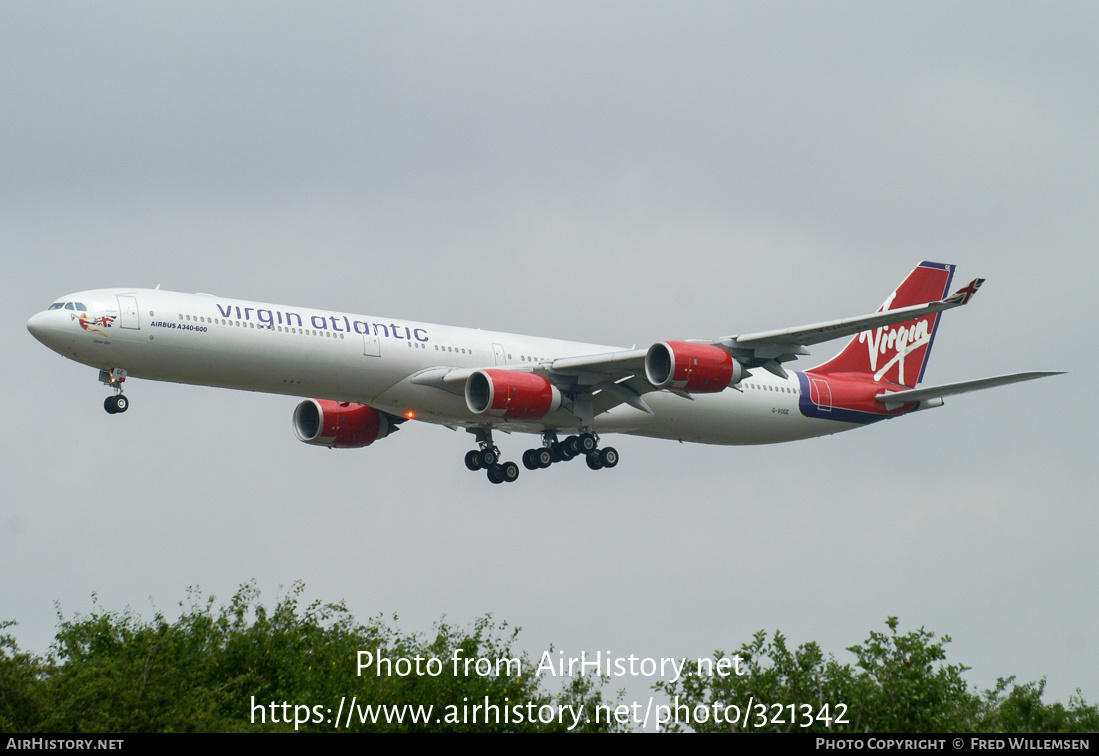 Aircraft Photo of G-VOGE | Airbus A340-642 | Virgin Atlantic Airways | AirHistory.net #321342