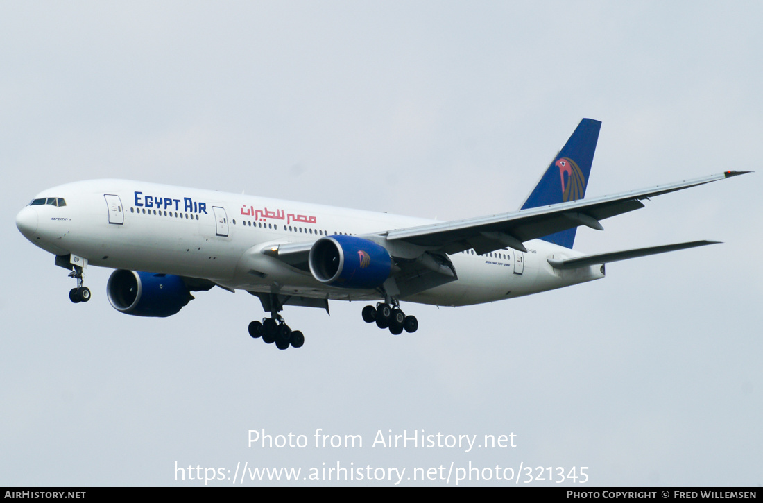 Aircraft Photo of SU-GBP | Boeing 777-266/ER | EgyptAir | AirHistory.net #321345