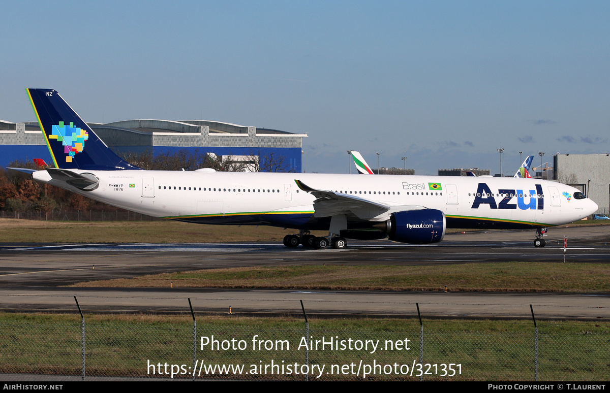 Aircraft Photo of F-WWYP | Airbus A330-941N | Azul Linhas Aéreas Brasileiras | AirHistory.net #321351