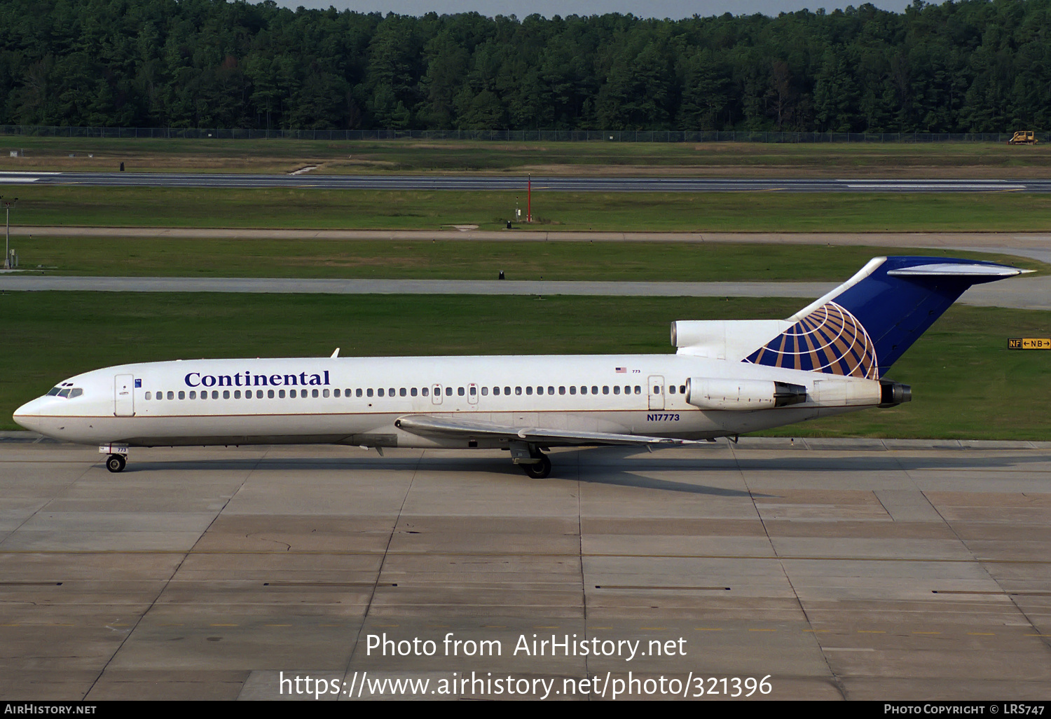 Aircraft Photo of N17773 | Boeing 727-227/Adv | Continental Airlines | AirHistory.net #321396