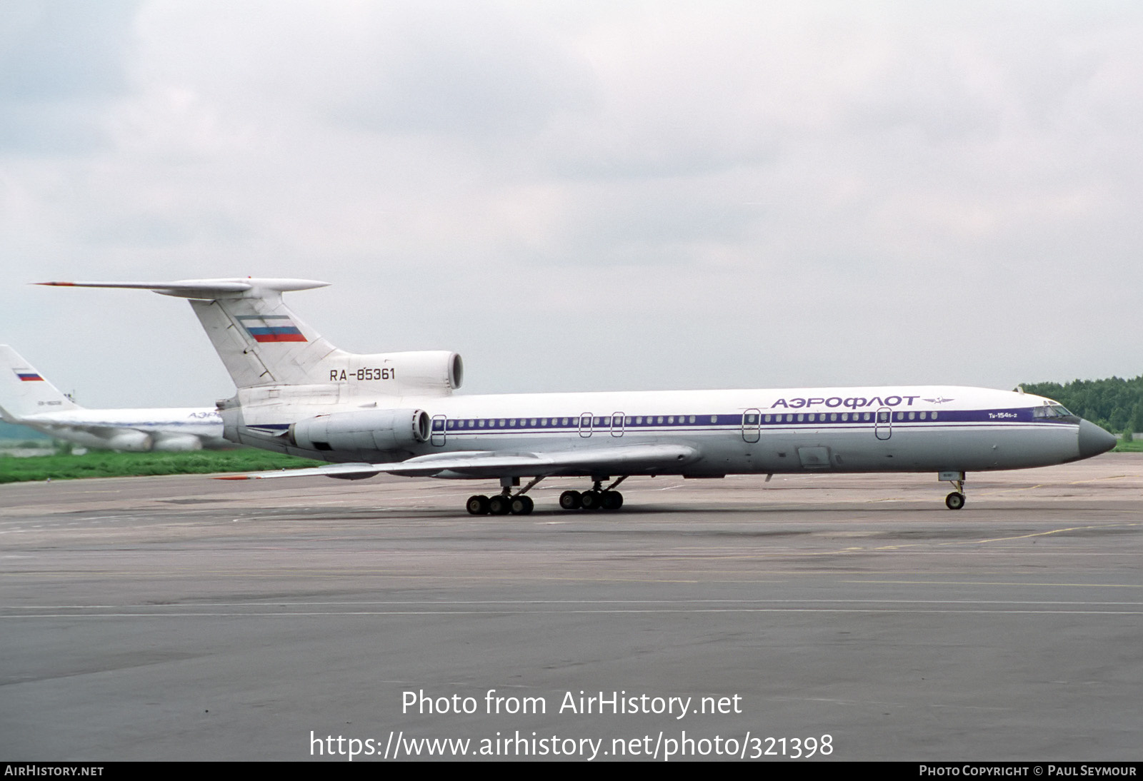 Aircraft Photo of RA-85361 | Tupolev Tu-154B-2 | Aeroflot | AirHistory.net #321398