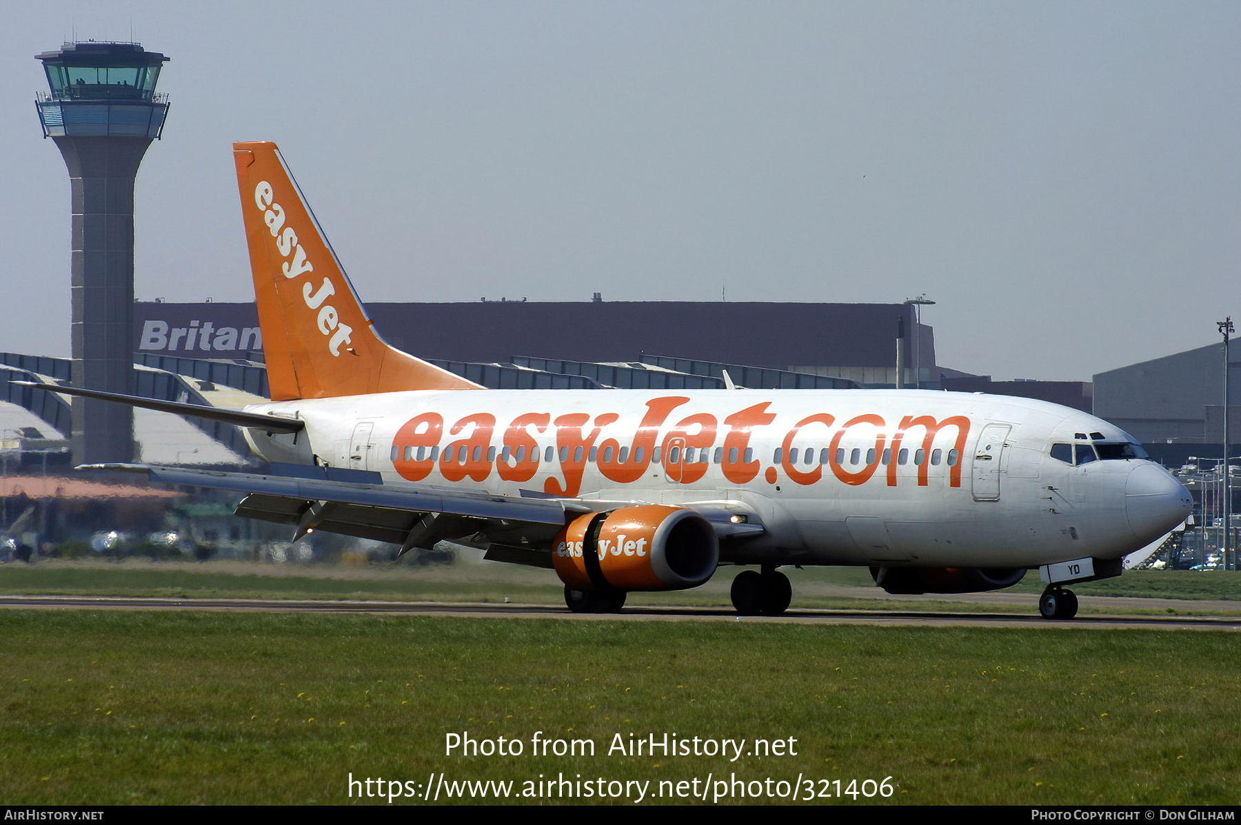 Aircraft Photo of G-EZYD | Boeing 737-3M8 | EasyJet | AirHistory.net #321406