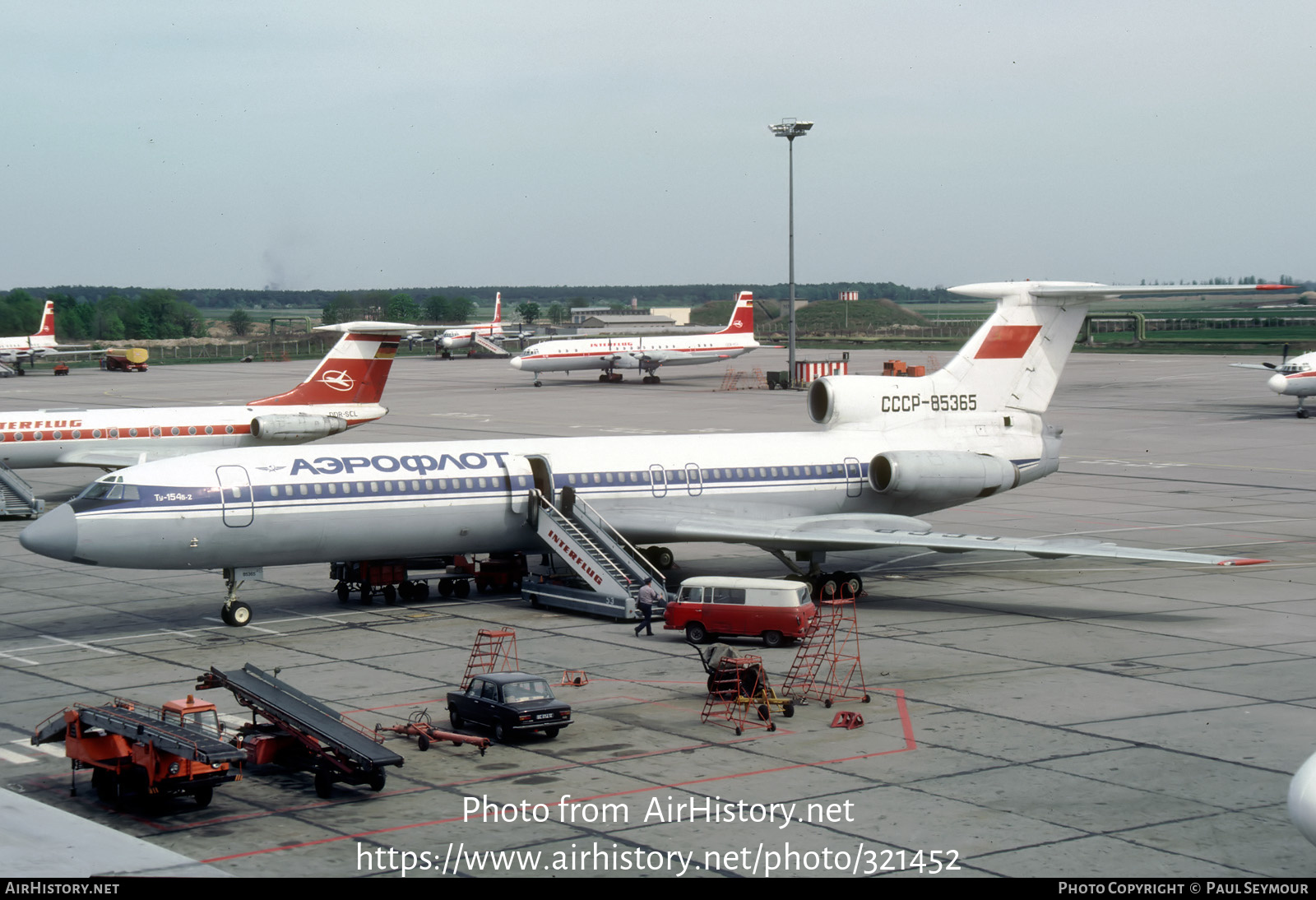 Aircraft Photo of CCCP-85365 | Tupolev Tu-154B-2 | Aeroflot | AirHistory.net #321452