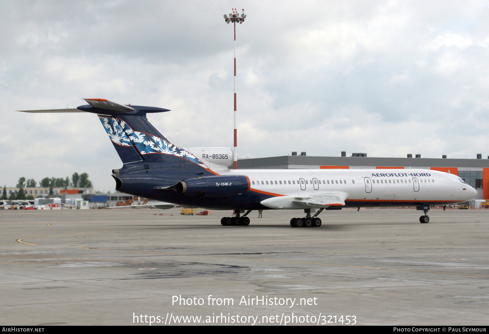 Aircraft Photo of RA-85365 | Tupolev Tu-154B-2 | Aeroflot Nord | AirHistory.net #321453