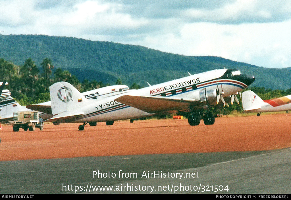 Aircraft Photo of YV-500C | Douglas C-47 Skytrain | Aeroejecutivos | AirHistory.net #321504