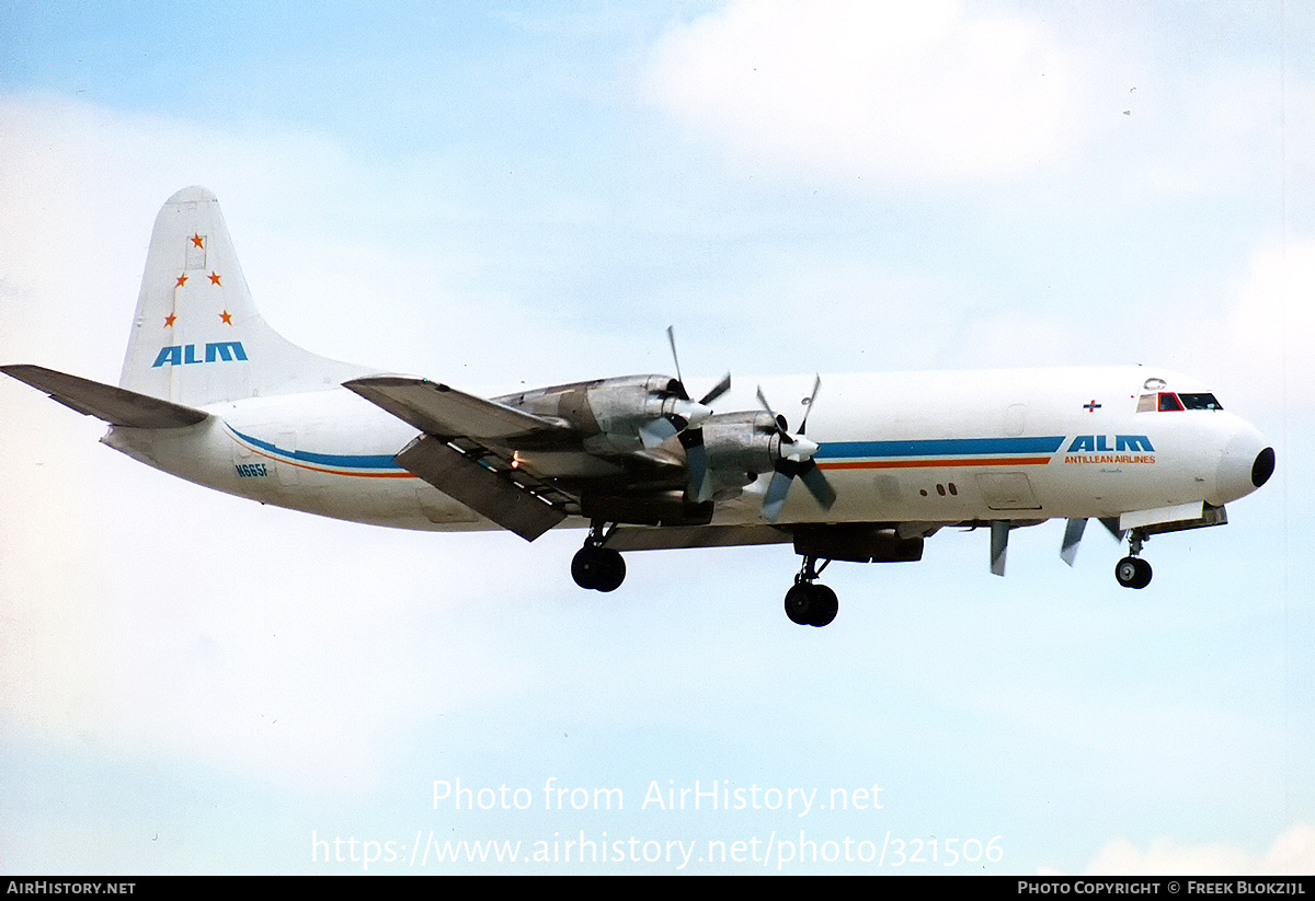 Aircraft Photo of N665F | Lockheed L-188A(F) Electra | ALM Antillean Airlines Cargo | AirHistory.net #321506