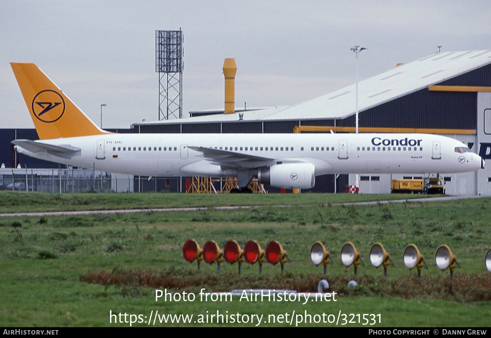 Aircraft Photo of PH-AHL | Boeing 757-27B | Condor Flugdienst | AirHistory.net #321531