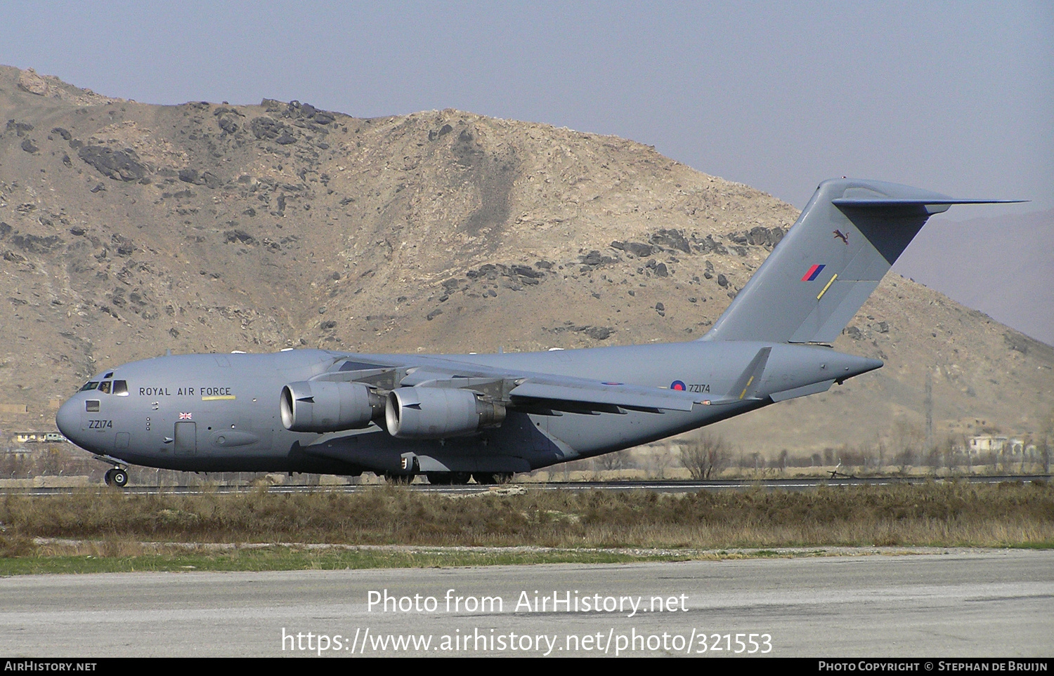 Aircraft Photo of ZZ174 | Boeing C-17A Globemaster III | UK - Air Force | AirHistory.net #321553