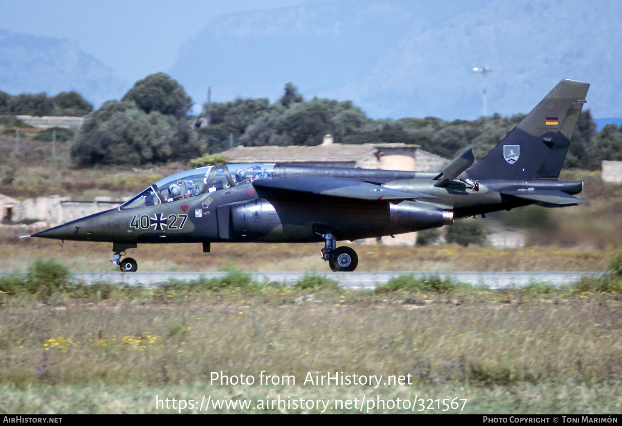 Aircraft Photo of 4027 | Dassault-Dornier Alpha Jet A | Germany - Air Force | AirHistory.net #321567