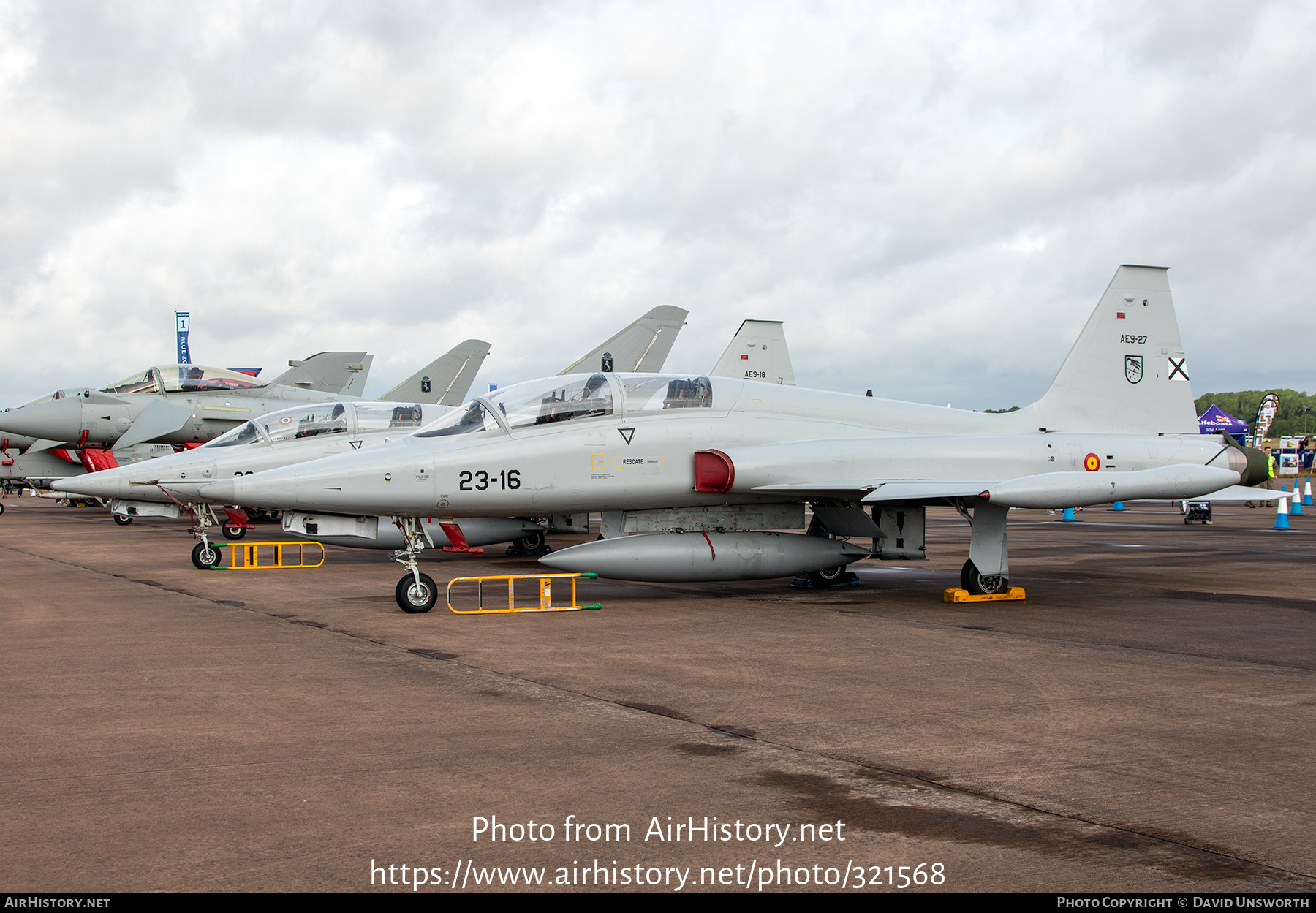 Aircraft Photo of AE9-27 | Northrop SF-5B(M) Freedom Fighter | Spain - Air Force | AirHistory.net #321568