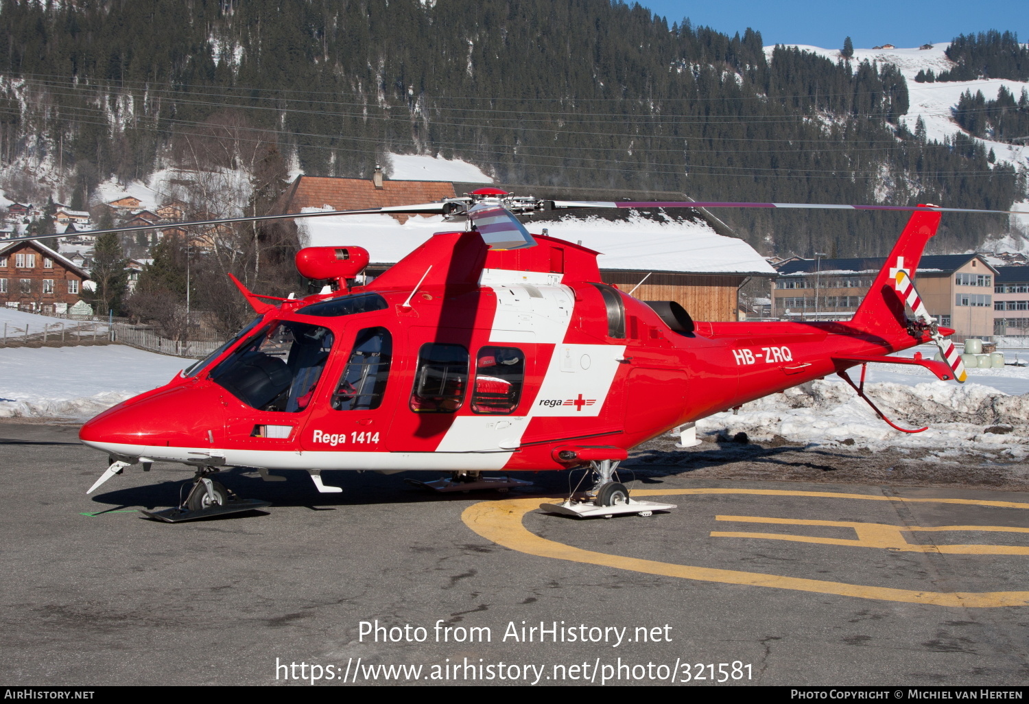 Aircraft Photo of HB-ZRQ | AgustaWestland AW-109SP Da Vinci | REGA - Swiss Air Ambulance | AirHistory.net #321581