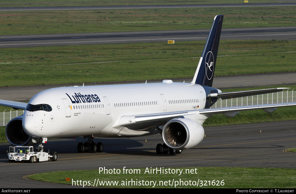 Aircraft Photo of F-WZGO | Airbus A350-941 | Lufthansa | AirHistory.net #321626