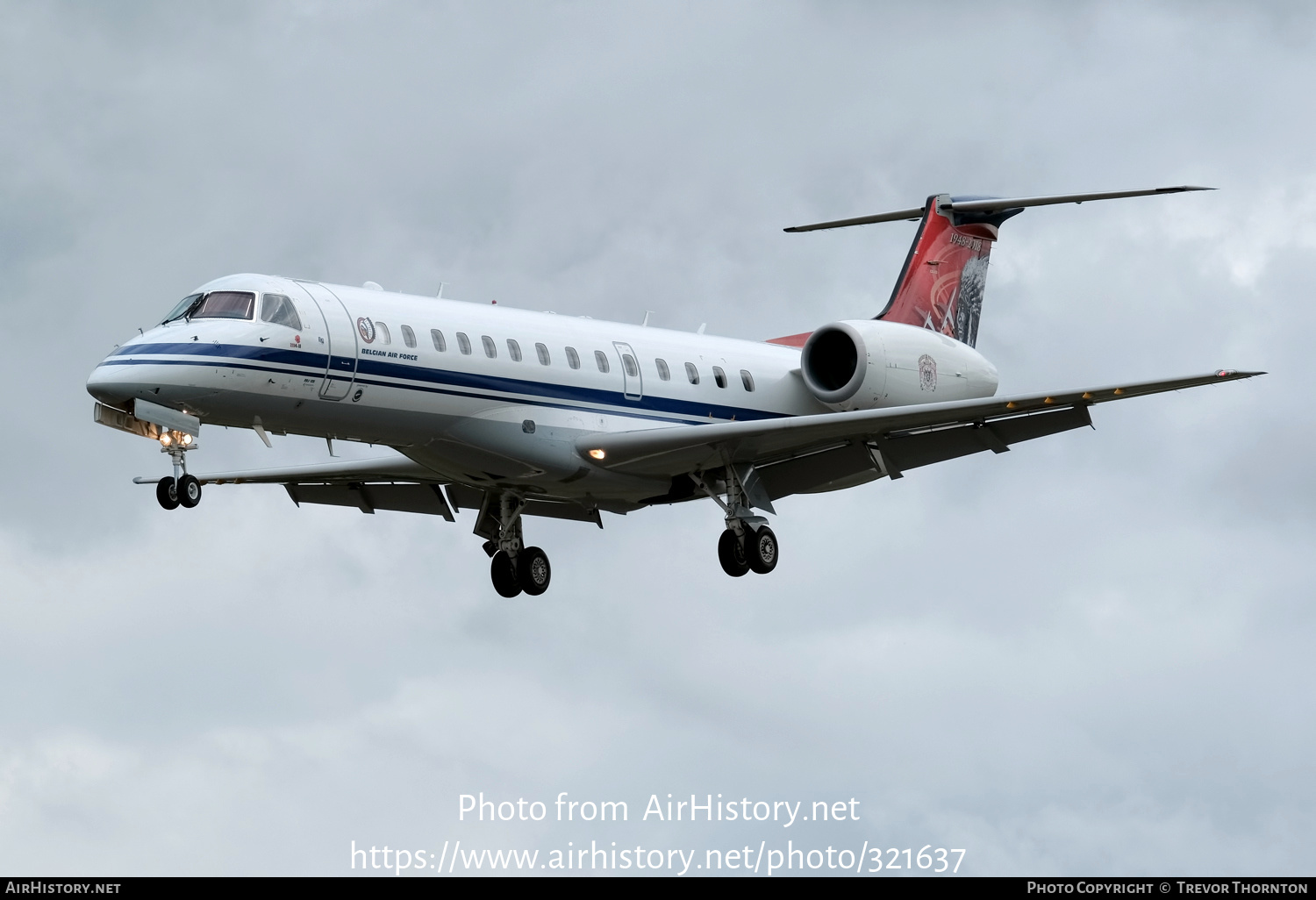 Aircraft Photo of CE-02 | Embraer ERJ-135LR (EMB-135LR) | Belgium - Air Force | AirHistory.net #321637