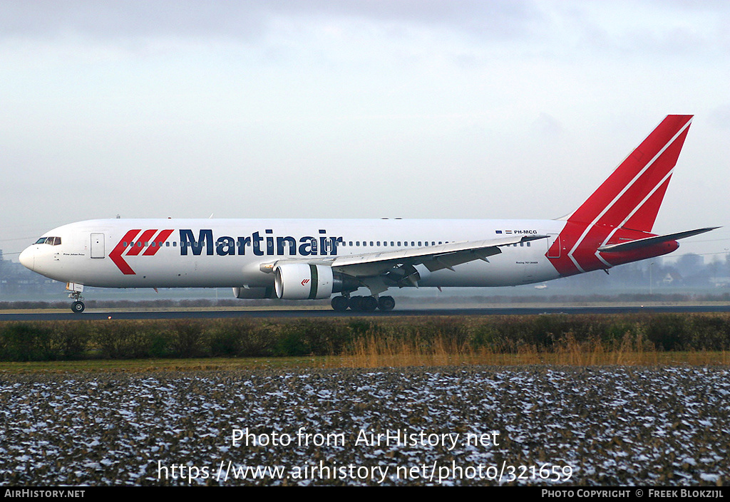 Aircraft Photo of PH-MCG | Boeing 767-31A/ER | Martinair | AirHistory.net #321659