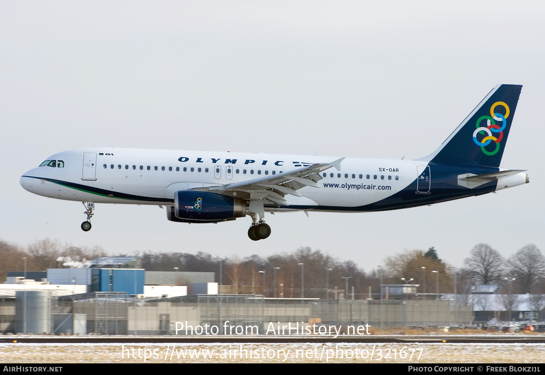 Aircraft Photo of SX-OAR | Airbus A320-232 | Olympic | AirHistory.net #321677