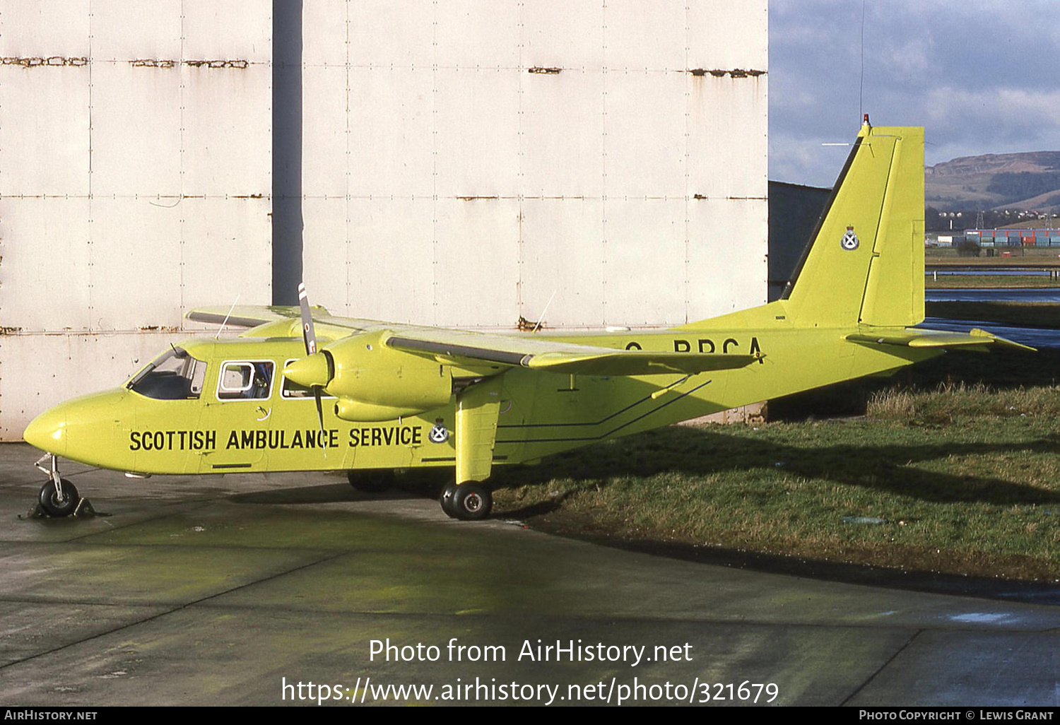 Aircraft Photo of G-BPCA | Pilatus Britten-Norman BN-2B-26 Islander | Scottish Ambulance Service | AirHistory.net #321679