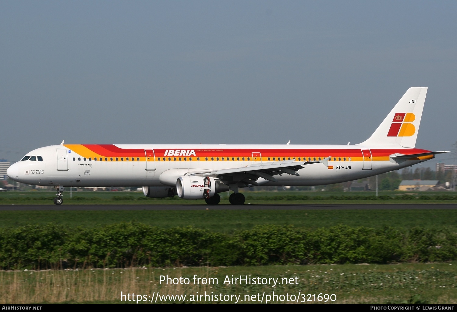 Aircraft Photo of EC-JNI | Airbus A321-211 | Iberia | AirHistory.net #321690