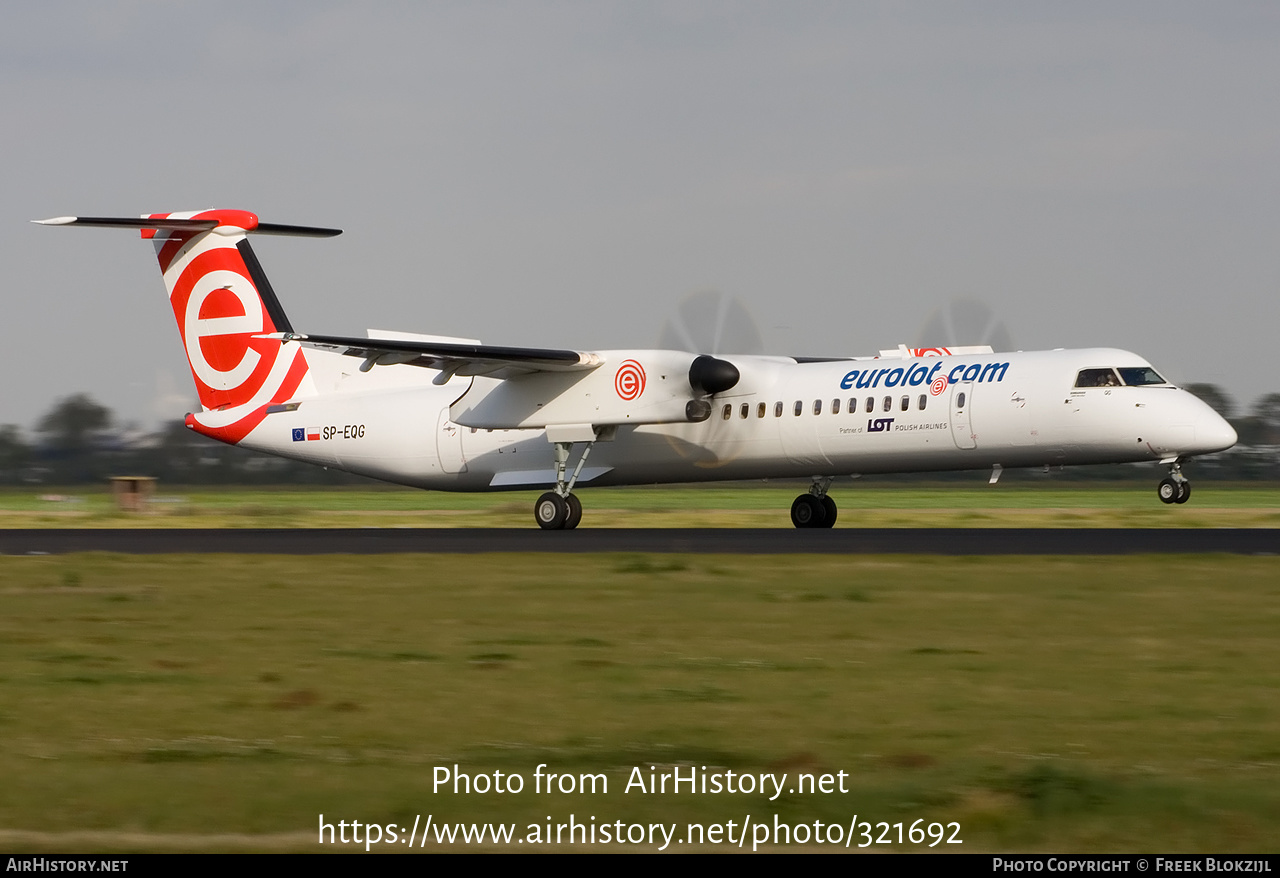 Aircraft Photo of SP-EQG | Bombardier DHC-8-402 Dash 8 | EuroLOT | AirHistory.net #321692