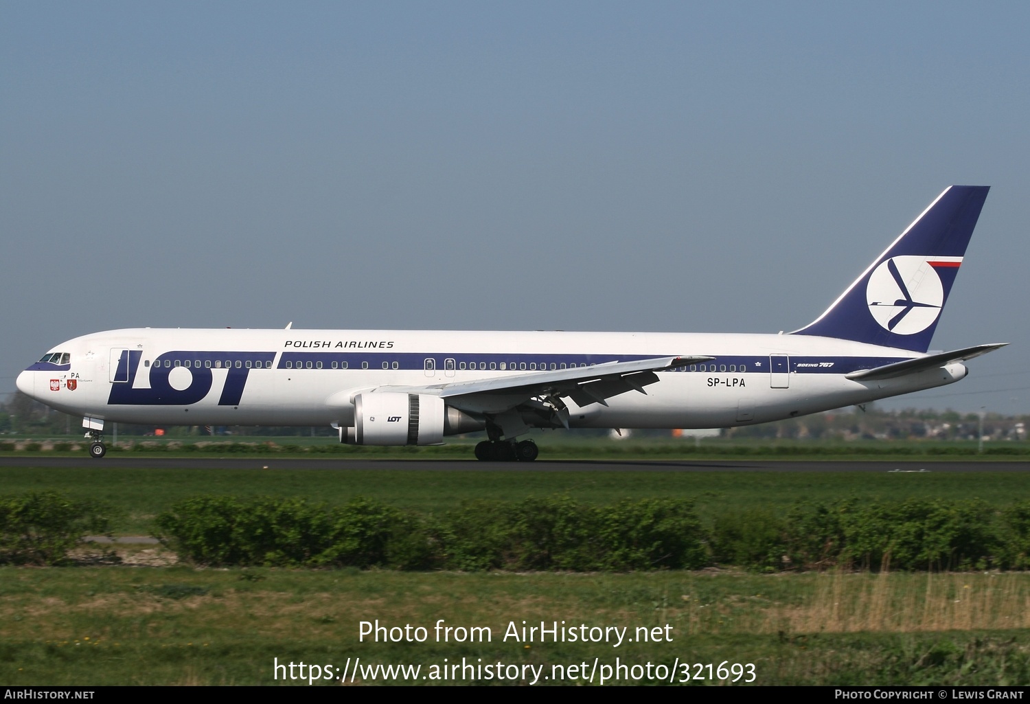 Aircraft Photo of SP-LPA | Boeing 767-35D/ER | LOT Polish Airlines - Polskie Linie Lotnicze | AirHistory.net #321693