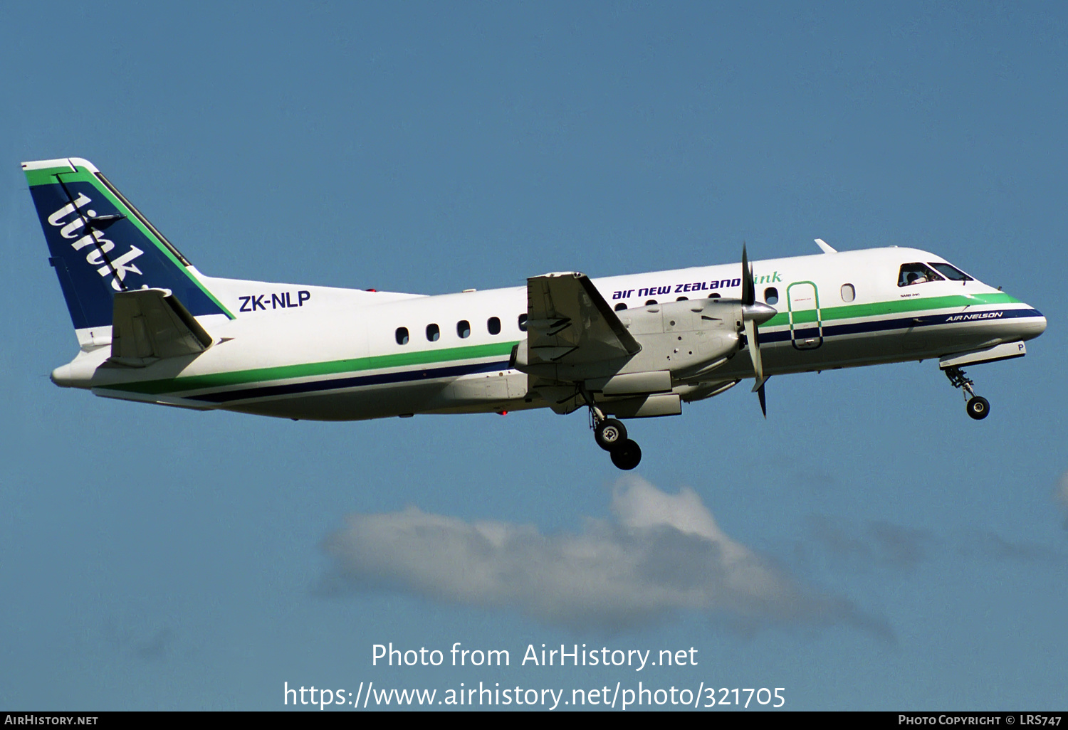 Aircraft Photo of ZK-NLP | Saab-Fairchild SF-340A | Air New Zealand Link | AirHistory.net #321705