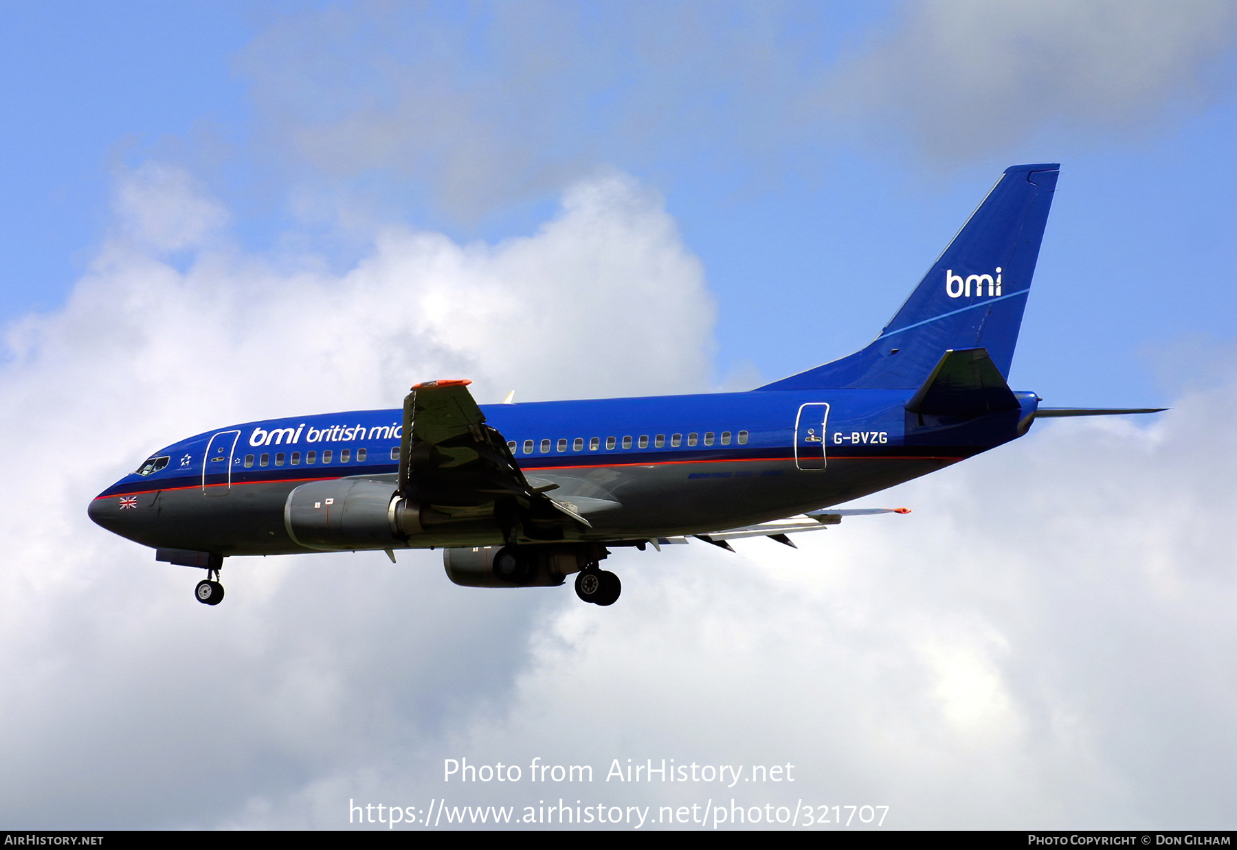 Aircraft Photo of G-BVZG | Boeing 737-5Q8 | BMI - British Midland International | AirHistory.net #321707