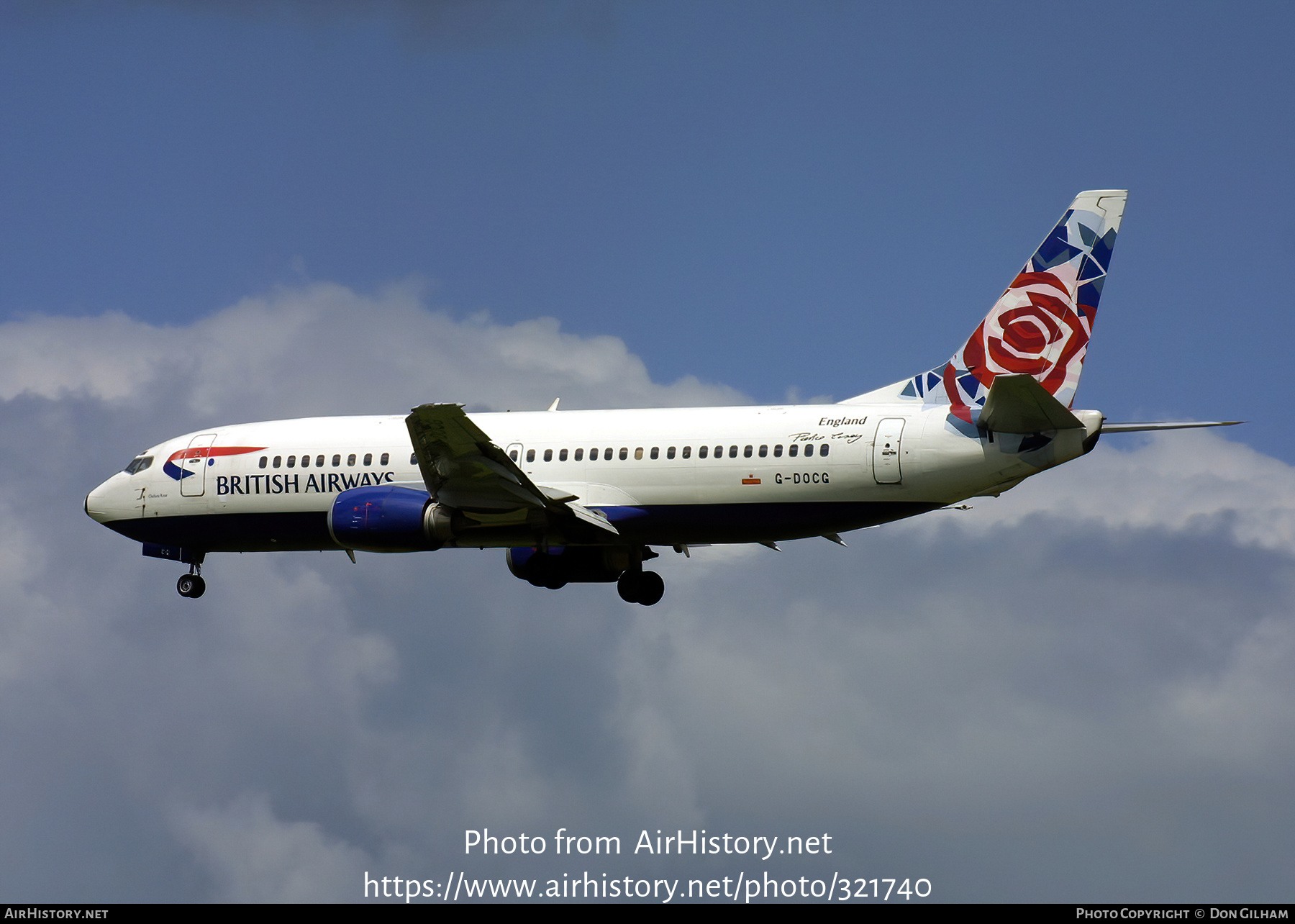 Aircraft Photo of G-DOCG | Boeing 737-436 | British Airways | AirHistory.net #321740