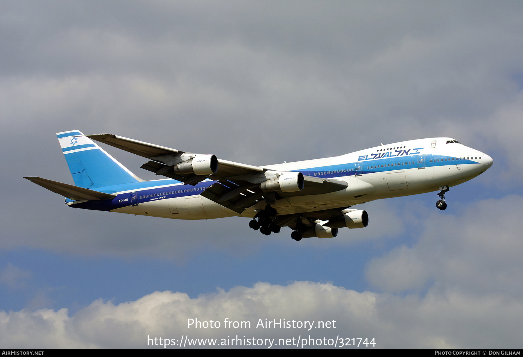 Aircraft Photo of 4X-AXH | Boeing 747-258B(M) | El Al Israel Airlines | AirHistory.net #321744