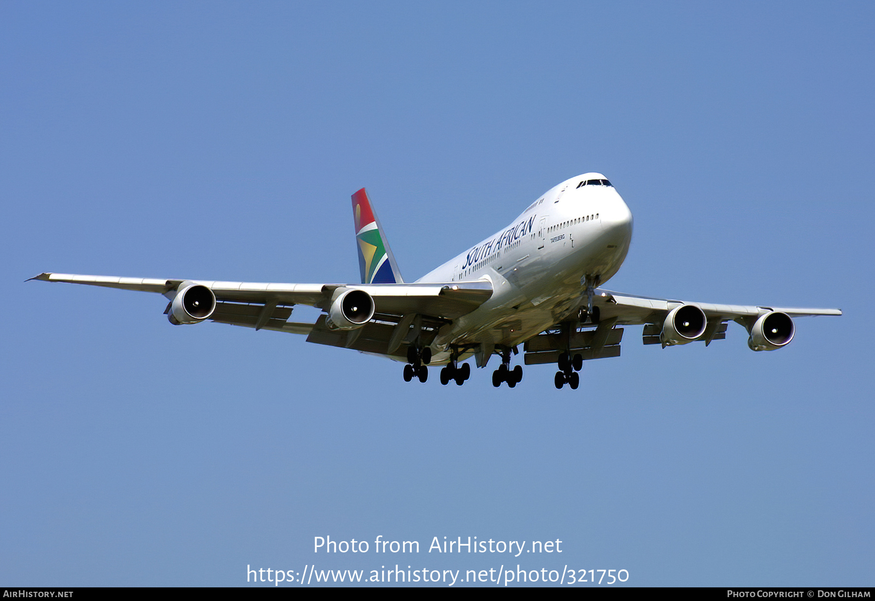 Aircraft Photo of ZS-SAL | Boeing 747-244B | South African Airways | AirHistory.net #321750