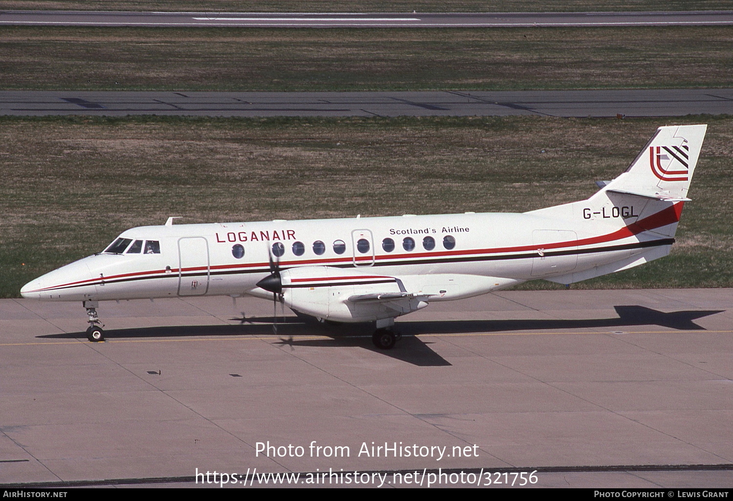 Aircraft Photo of G-LOGL | British Aerospace Jetstream 41 | Loganair | AirHistory.net #321756