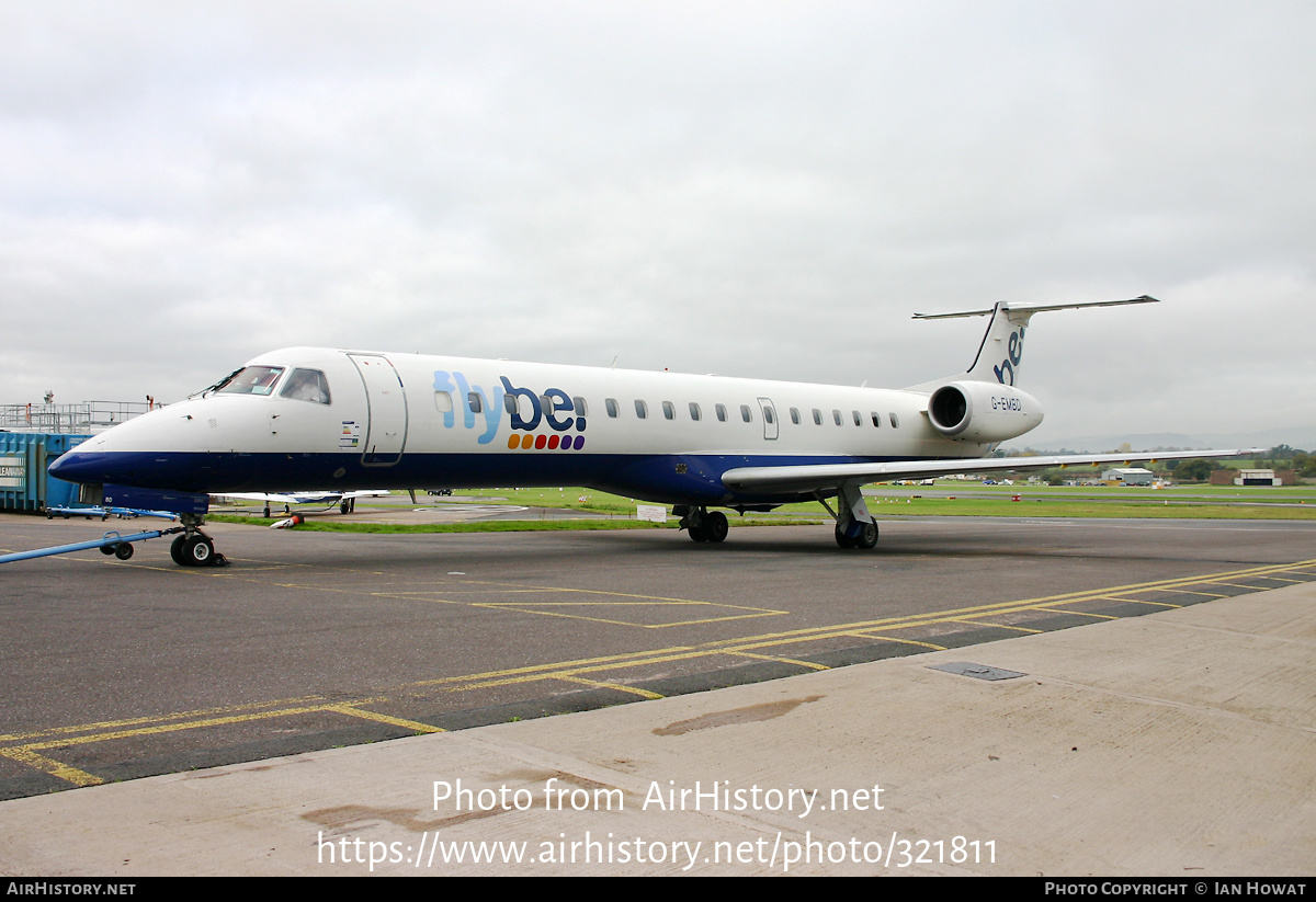 Aircraft Photo of G-EMBD | Embraer ERJ-145EU (EMB-145EU) | Flybe | AirHistory.net #321811