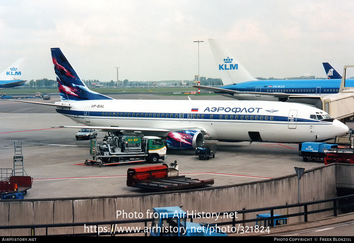 Aircraft Photo of VP-BAL | Boeing 737-4M0 | Aeroflot | AirHistory.net #321824