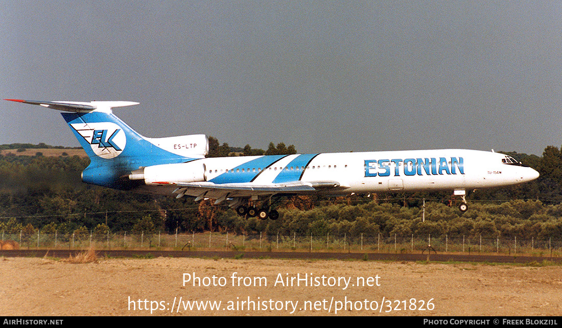 Aircraft Photo of ES-LTP | Tupolev Tu-154M | Estonian Aviation Company - ELK | AirHistory.net #321826