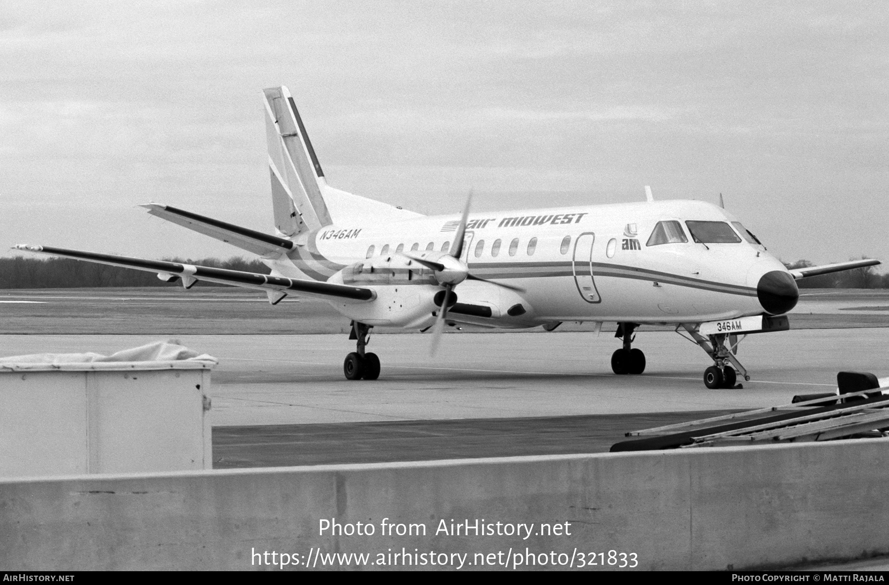 Aircraft Photo of N346AM | Saab 340A | Air Midwest | AirHistory.net #321833