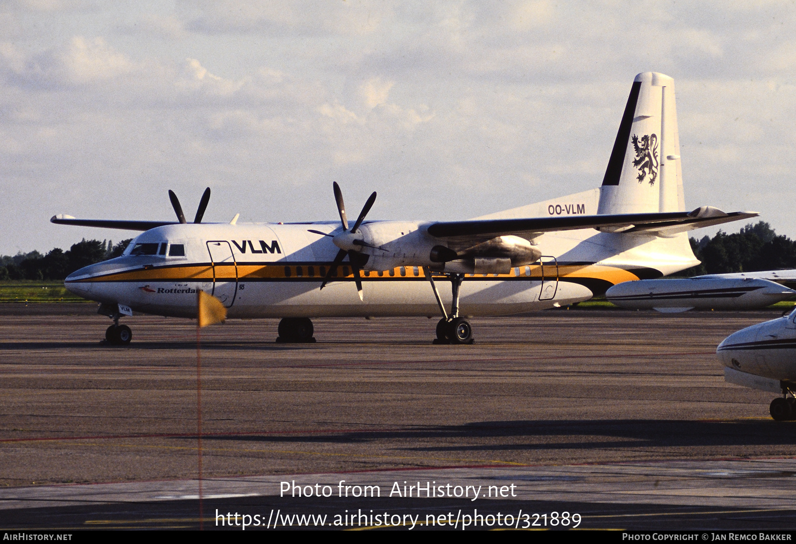 Aircraft Photo of OO-VLM | Fokker 50 | VLM Airlines | AirHistory.net #321889