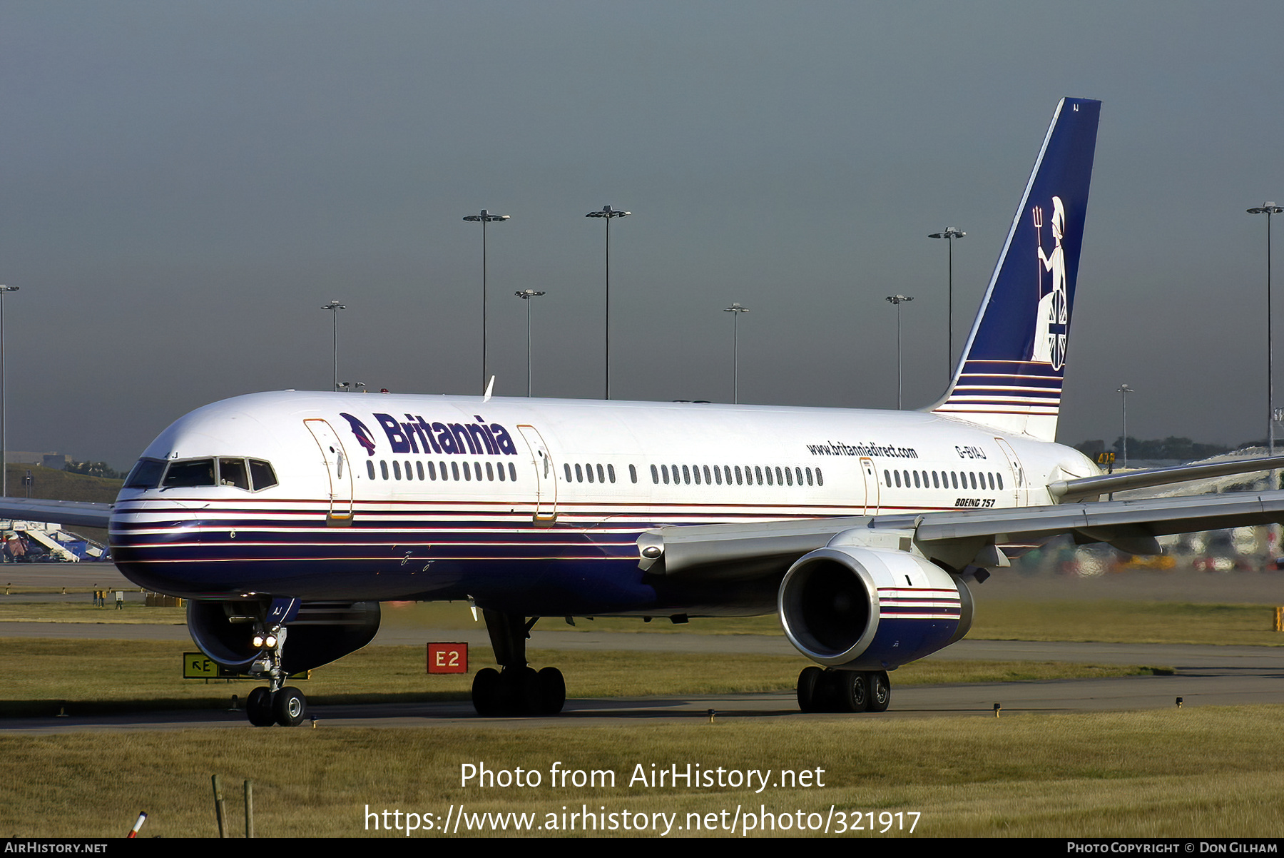 Aircraft Photo of G-BYAJ | Boeing 757-204 | Britannia Airways | AirHistory.net #321917