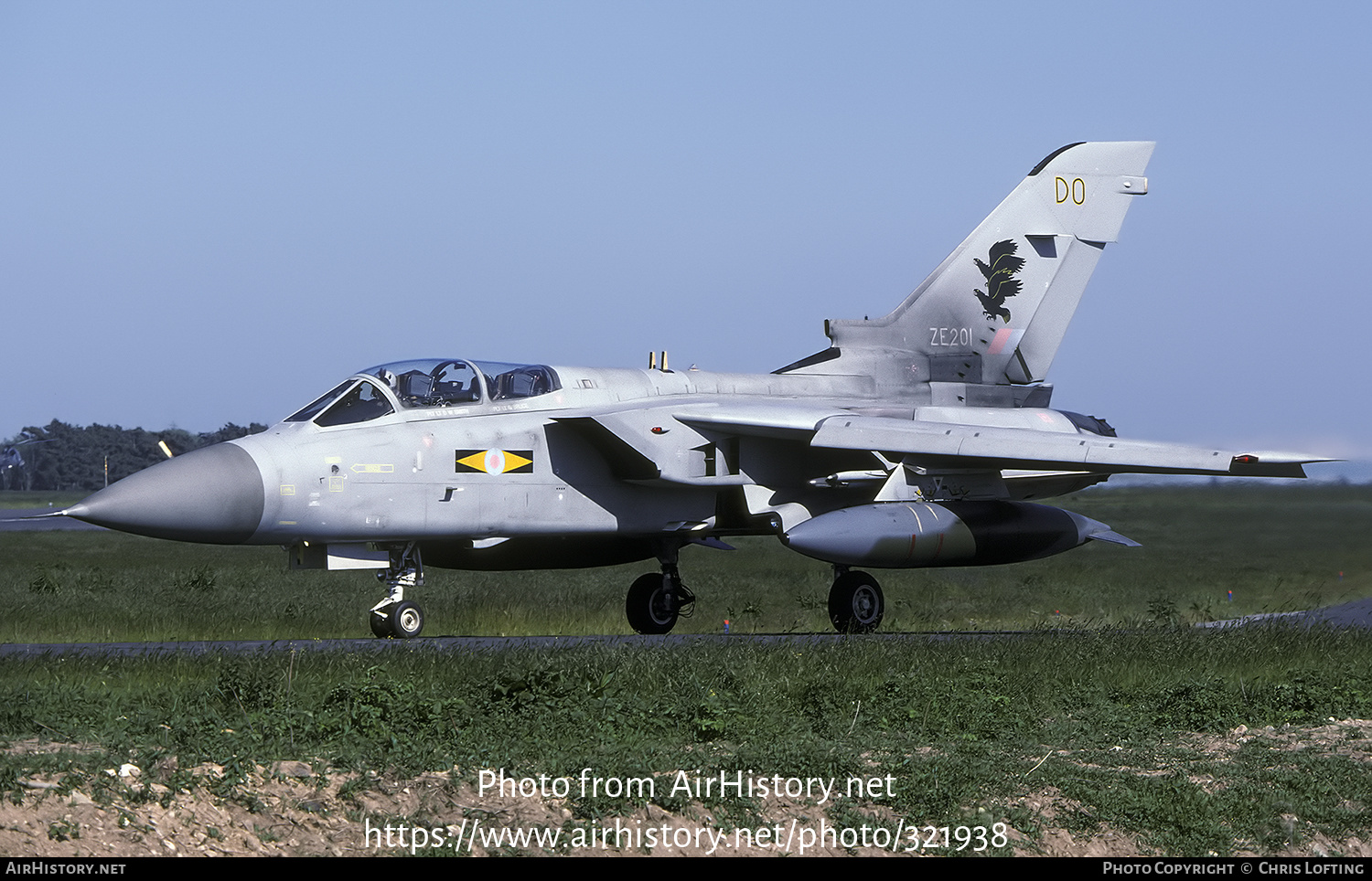 Aircraft Photo of ZE201 | Panavia Tornado F3 | UK - Air Force | AirHistory.net #321938