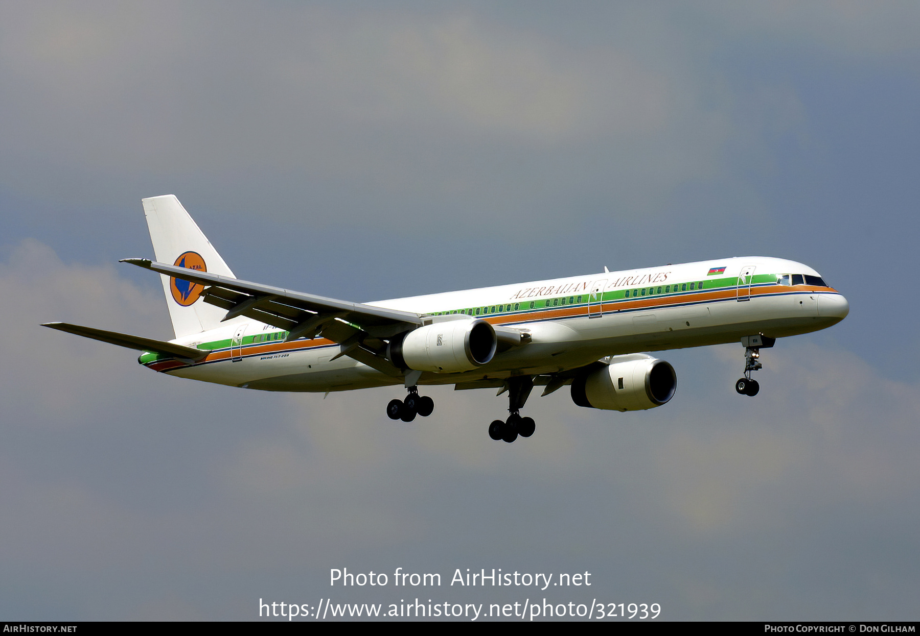 Aircraft Photo of VP-BBR | Boeing 757-22L | Azerbaijan Airlines - AZAL - AHY | AirHistory.net #321939