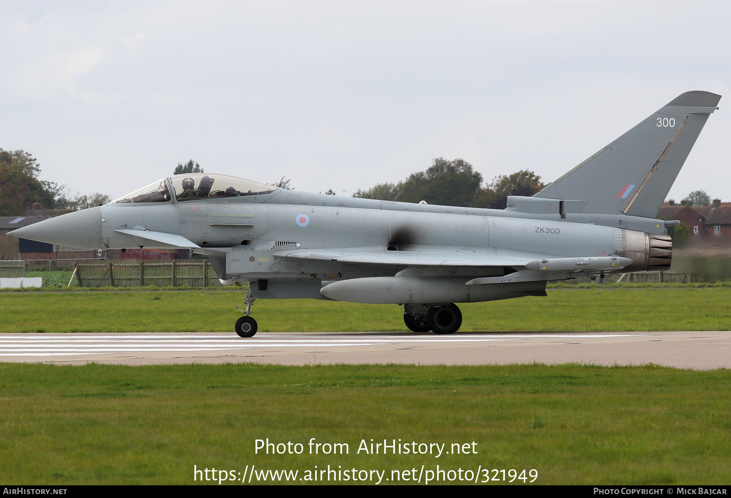 Aircraft Photo of ZK300 | Eurofighter EF-2000 Typhoon FGR4 | UK - Air Force | AirHistory.net #321949