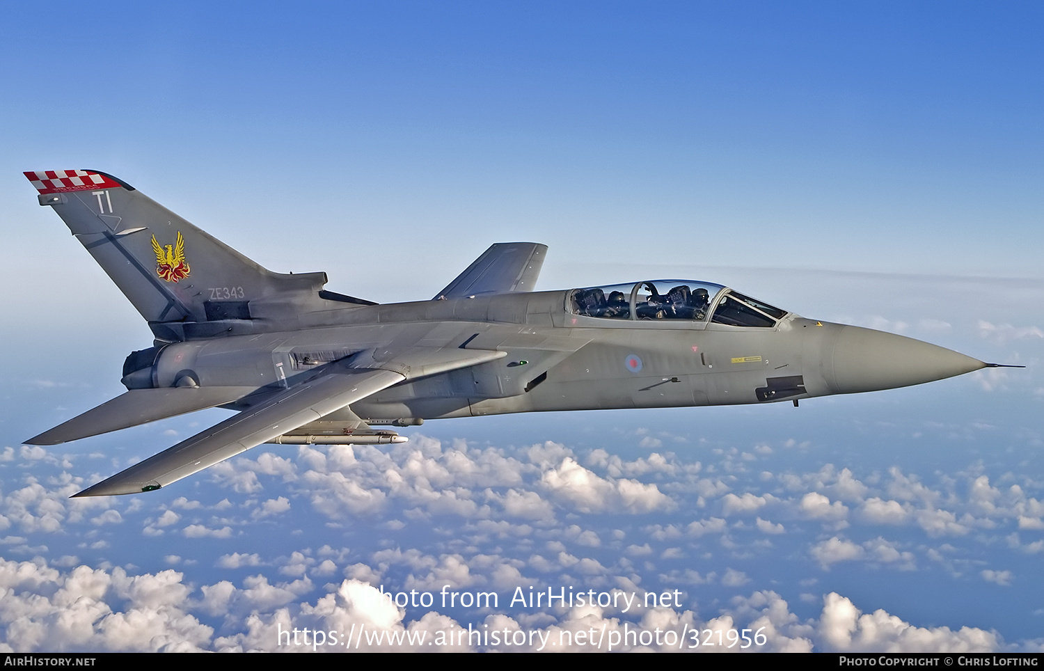 Aircraft Photo of ZE343 | Panavia Tornado F3 | UK - Air Force | AirHistory.net #321956