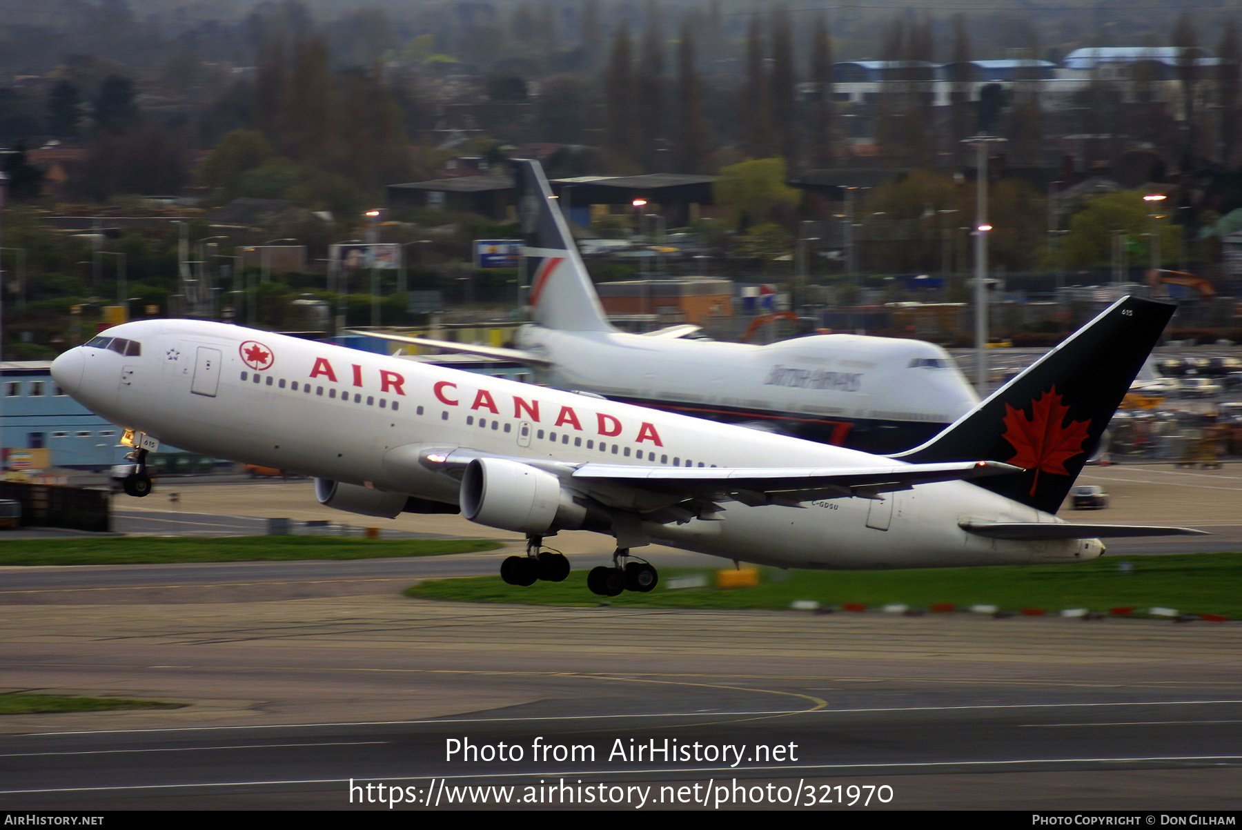 Aircraft Photo of C-GDSU | Boeing 767-233/ER | Air Canada | AirHistory.net #321970