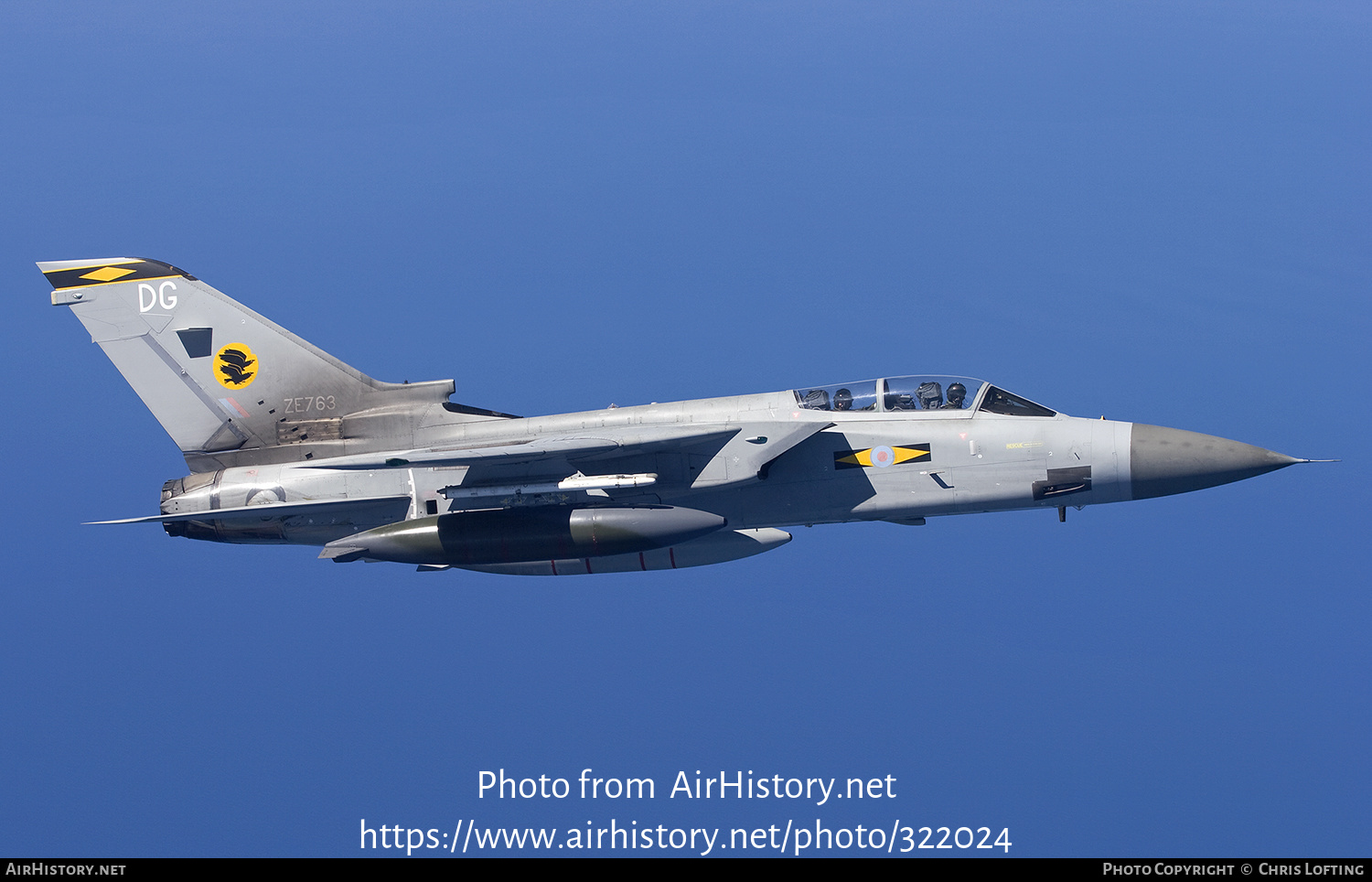 Aircraft Photo of ZE763 | Panavia Tornado F3 | UK - Air Force | AirHistory.net #322024