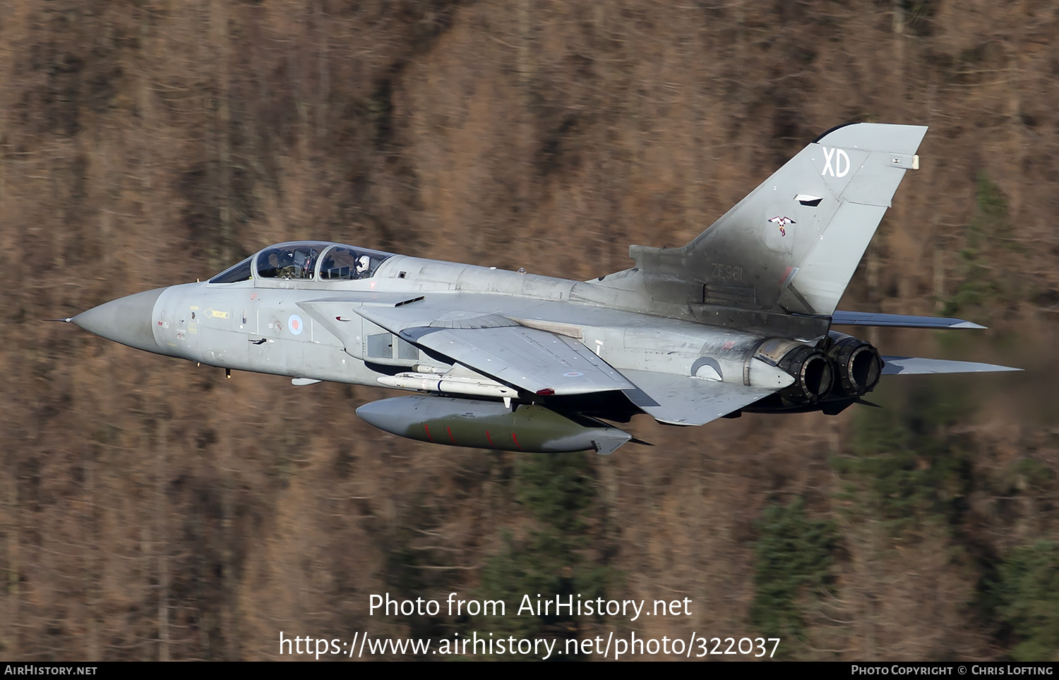 Aircraft Photo of ZE961 | Panavia Tornado F3 | UK - Air Force | AirHistory.net #322037