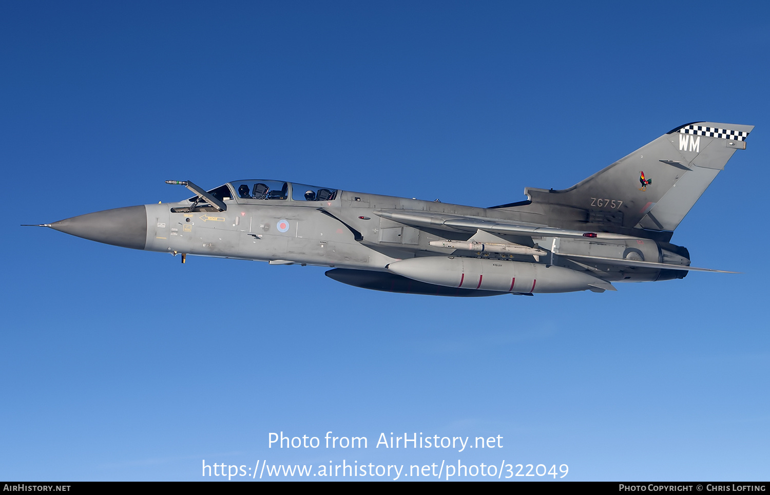 Aircraft Photo of ZG757 | Panavia Tornado F3 | UK - Air Force | AirHistory.net #322049